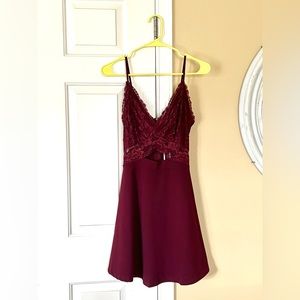 Windsor burgundy dress